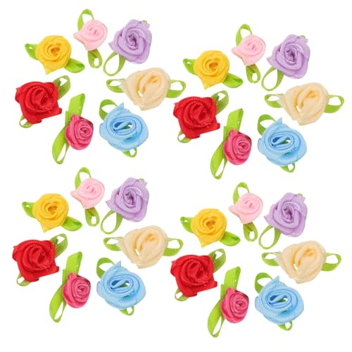 HEALSOPTHY 250 Stück Mini Satin Ribbon Rosen Blumen Köpfe mit Blättern Künstliche Stoffblumen für Diy Basteln Hochzeitsdekoration Brautschmuck Vielseitige Applikationen HEALSOPTHY 250 Stück Mini Satin Ribbon Rosen Blumen Köpfe mit Blättern Künstliche Stoffblumen für Diy Basteln Hochzeitsdekoration Brautschmuck Vielseitige Applikationen von HEALSOPTHY