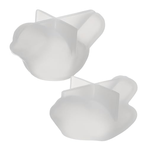 HEALSOPTHY 2Stücke Vogelformen Gussform für DIY Desktop Dekoration Langlebig nicht Haftend für Epoxidharz und Bastelarbeiten für Familie von HEALSOPTHY