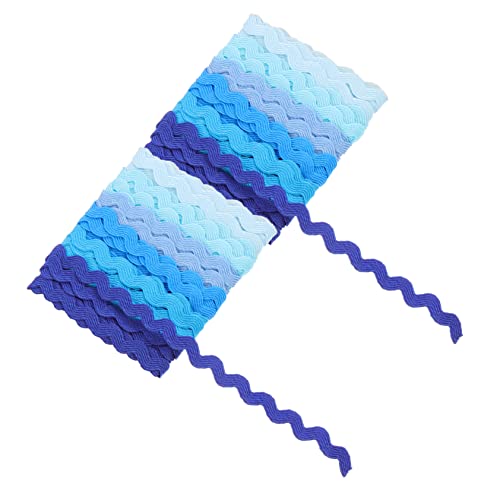 HEALSOPTHY 2Stücke Wellenrand Bastelbänder Bunten Farben Mehrzweck Nähverkleidung für Projekte Dekoration und Geschenkverpackung für Kleidung Vorhänge HEALSOPTHY 2Stücke Wellenrand Bastelbänder Bunten Farben Mehrzweck Nähverkleidung für Projekte Dekoration und Geschenkverpackung für Kleidung Vorhänge von HEALSOPTHY