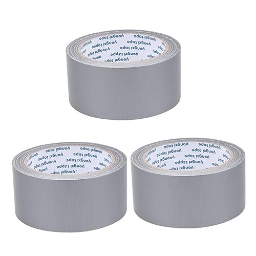 HEALSOPTHY 3 Rollen Klebeband Verpackung Reparatur Teppich Montageband packing tape paketband Buchbindeband waterproof tape packetkleband Abdeckband packaging tape industrie klettband Grey HEALSOPTHY 3 Rollen Klebeband Verpackung Reparatur Teppich Montageband packing tape paketband Buchbindeband waterproof tape packetkleband Abdeckband packaging tape industrie klettband Grey von HEALSOPTHY