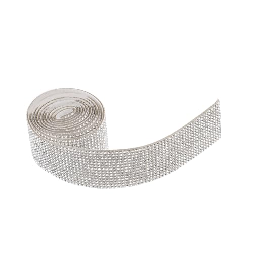 HEALSOPTHY 3 Rollen Selbstklebendes Strass Diamantband Reihen Breit für DIY Kleidung Accessoires und Scrapbooking Langlebig und Vielseitig Silberfarben HEALSOPTHY 3 Rollen Selbstklebendes Strass Diamantband Reihen Breit für DIY Kleidung Accessoires und Scrapbooking Langlebig und Vielseitig Silberfarben von HEALSOPTHY
