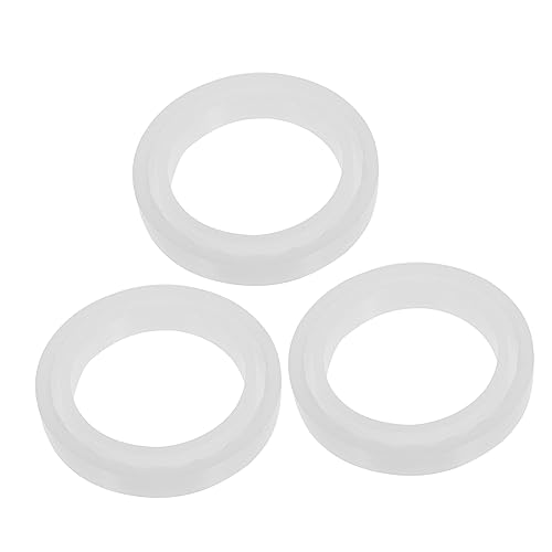 HEALSOPTHY 3 STÜCKE Silikon Armbandform Set DIY Schmuck Gießform für Kreative Bastelprojekte Langlebig und Sicher für Individuelles Armbanddesign von HEALSOPTHY