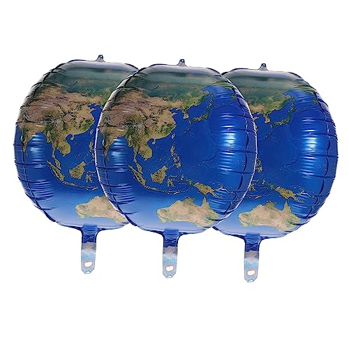 HEALSOPTHY 3 Stück Ballon Aus Aluminiumfolie Dekoration Luftballons Geburtstagsballon Folienballons Kugelförmiger Ballon Aus Aluminium Ballonparty Partyballons Blue HEALSOPTHY 3 Stück Ballon Aus Aluminiumfolie Dekoration Luftballons Geburtstagsballon Folienballons Kugelförmiger Ballon Aus Aluminium Ballonparty Partyballons Blue von HEALSOPTHY