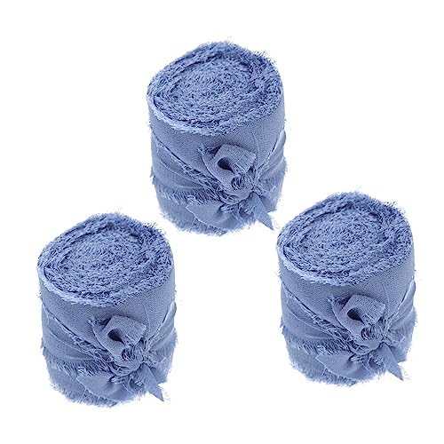 HEALSOPTHY 3 Stück Chiffonband Dekoratives Geschenkband für Hochzeiten Bastelarbeiten und Blumensträuße Hochwertiges Leichtes und Flexibles Schleifenband für und Diy Projekte HEALSOPTHY 3 Stück Chiffonband Dekoratives Geschenkband für Hochzeiten Bastelarbeiten und Blumensträuße Hochwertiges Leichtes und Flexibles Schleifenband für und Diy Projekte von HEALSOPTHY