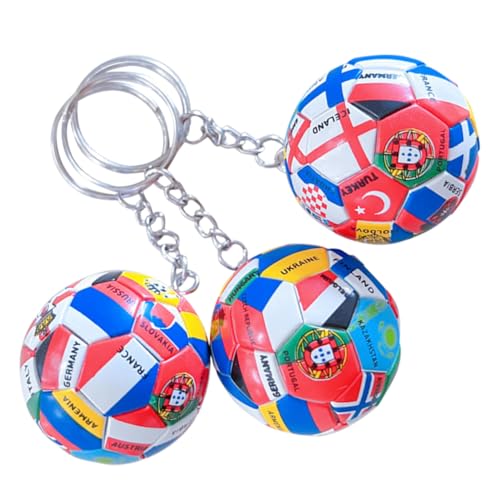 HEALSOPTHY 3 Stück Fußball Schlüsselanhänger Fußballschlüsselkette Fußball-Partytaschen Fußballparty fussball weltmeisterschaft fussball Fußball-Schlüsselanhänger Fußballringe PVC HEALSOPTHY 3 Stück Fußball Schlüsselanhänger Fußballschlüsselkette Fußball-Partytaschen Fußballparty fussball weltmeisterschaft fussball Fußball-Schlüsselanhänger Fußballringe PVC von HEALSOPTHY