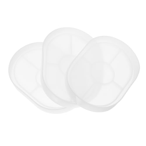 HEALSOPTHY 3 Stück Gießformen für Untersetzer Schmuckablage und Kreative Bastelprojekte Vielseitig Einsetzbar für Diy Designs von HEALSOPTHY