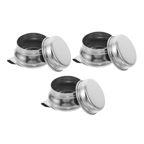 HEALSOPTHY 3 Stück Teiliges Edelstahl Palettebecher mit Clip Großer Künstlerbecher zum Pinselauswaschen Rostfrei Vielseitig für Öl Aquarellmalerei Studio und Outdoor Zeichnen HEALSOPTHY 3 Stück Teiliges Edelstahl Palettebecher mit Clip Großer Künstlerbecher zum Pinselauswaschen Rostfrei Vielseitig für Öl Aquarellmalerei Studio und Outdoor Zeichnen von HEALSOPTHY
