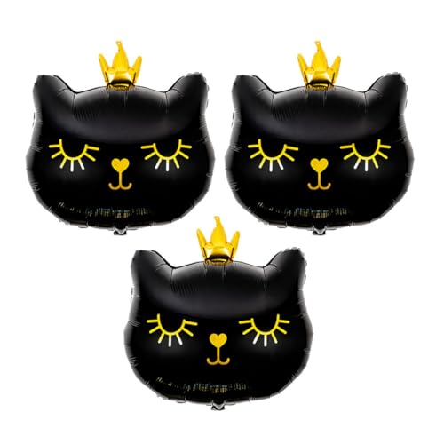 HEALSOPTHY 3 Stück Teiliges Katzenballon Set Lustige Folienballons für Katzen Geburtstagsfeiern und Partys Dekoration für Fröhliche und Unvergessliche Erinnerungen HEALSOPTHY 3 Stück Teiliges Katzenballon Set Lustige Folienballons für Katzen Geburtstagsfeiern und Partys Dekoration für Fröhliche und Unvergessliche Erinnerungen von HEALSOPTHY