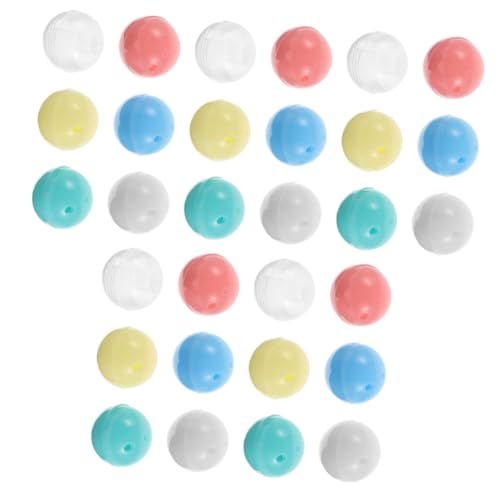 HEALSOPTHY 30 Stück Bunte Mini-kapseln für Greifautomaten Befüllbare Runde Kugeln in Weiß Blau Grün Transparent Gelb für Party Tombola Basteln und Verkaufsautomaten HEALSOPTHY 30 Stück Bunte Mini-kapseln für Greifautomaten Befüllbare Runde Kugeln in Weiß Blau Grün Transparent Gelb für Party Tombola Basteln und Verkaufsautomaten von HEALSOPTHY