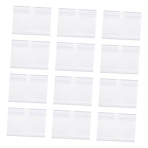 HEALSOPTHY 30 Stück Etikettenhalter für Preisetiketten im Einzelhandel Stabile Clips für Einfache Handhabung für Supermärkte und Geschäfte HEALSOPTHY 30 Stück Etikettenhalter für Preisetiketten im Einzelhandel Stabile Clips für Einfache Handhabung für Supermärkte und Geschäfte von HEALSOPTHY