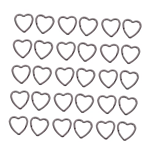 HEALSOPTHY 30 Stück Herz Schlüsselanhänger Bausatz Schlüsselketten Haken Septum Schlüsselringe Nasenring Reifen Zange Lippenring Schlüsselbund Männer Schließe Schmuck Quaste Gold Eisen Black HEALSOPTHY 30 Stück Herz Schlüsselanhänger Bausatz Schlüsselketten Haken Septum Schlüsselringe Nasenring Reifen Zange Lippenring Schlüsselbund Männer Schließe Schmuck Quaste Gold Eisen Black von HEALSOPTHY