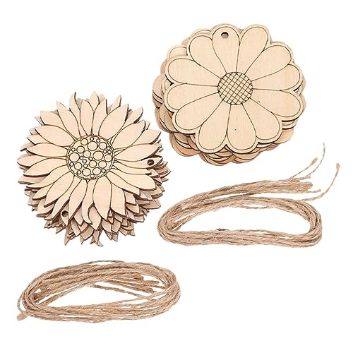 HEALSOPTHY 30 Stück Holzblumen Unbehandelt für DIY Bastelarbeiten Holzscheiben zum Bemalen Sonnenblumen und Blumenformen für Kreative Dekorationen und Kunsthandwerk HEALSOPTHY 30 Stück Holzblumen Unbehandelt für DIY Bastelarbeiten Holzscheiben zum Bemalen Sonnenblumen und Blumenformen für Kreative Dekorationen und Kunsthandwerk von HEALSOPTHY