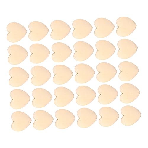 HEALSOPTHY 30 Stück Holzscheiben Herzform Unvollendete DIY Holzchips Natürliche Holzdekoration für Hochzeiten Bastelprojekte und Feste HEALSOPTHY 30 Stück Holzscheiben Herzform Unvollendete DIY Holzchips Natürliche Holzdekoration für Hochzeiten Bastelprojekte und Feste von HEALSOPTHY