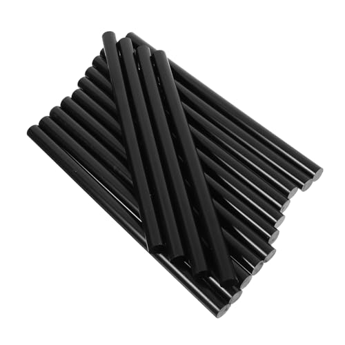 HEALSOPTHY 30 Stück Teiliges Heißklebestifte Stark Haftend Schwarz Verlängerte Diy Klebesticks für Handwerksprojekte Heimdekoration Reparaturen und Basteln von HEALSOPTHY