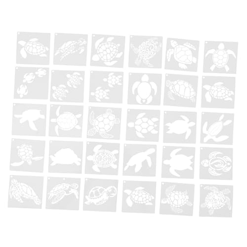 HEALSOPTHY 30 Stück Teiliges Meeresschildkröten Schablonenset Detaillierte Wildlife Animal Stencils für DIY Bastelprojekte Vielseitige Vorlagen für Scrapbooking Wanddekoration und HEALSOPTHY 30 Stück Teiliges Meeresschildkröten Schablonenset Detaillierte Wildlife Animal Stencils für DIY Bastelprojekte Vielseitige Vorlagen für Scrapbooking Wanddekoration und von HEALSOPTHY