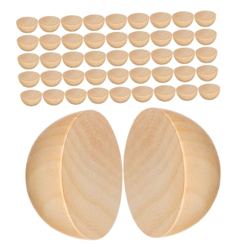 HEALSOPTHY 300 Stück Unfertige Holzhalbkugeln Halbkreis Holzperlen zum Bemalen für DIY Bastelprojekte Erwachsene Naturholz Halbperlen für Dekoration Kunsthandwerk HEALSOPTHY 300 Stück Unfertige Holzhalbkugeln Halbkreis Holzperlen zum Bemalen für DIY Bastelprojekte Erwachsene Naturholz Halbperlen für Dekoration Kunsthandwerk von HEALSOPTHY
