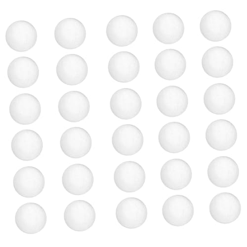 HEALSOPTHY 30Stücke Klarer Glasstein Flache Glasmurmeln für Vasen DIY Dekoration Selbstklebende Kunstglasperlen Vielseitig Einsetzbar für Bastelarbeiten und Projekte von HEALSOPTHY