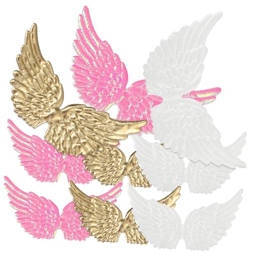 HEALSOPTHY 36 Stk. Teiliges Engelsflügel in Gold Glitzernd und Weiß Miniatur Dekoapplikationen zum Basteln zum Aufnähen Kleidung Rucksäcke und Kostüme Vielseitige DIY Verzierungen HEALSOPTHY 36 Stk. Teiliges Engelsflügel in Gold Glitzernd und Weiß Miniatur Dekoapplikationen zum Basteln zum Aufnähen Kleidung Rucksäcke und Kostüme Vielseitige DIY Verzierungen von HEALSOPTHY