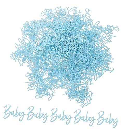 HEALSOPTHY 3Er-Packungen Pack Konfetti für Geschlechtsverkündung Tischdekoration für Babyparty Geburtstagsfeier Wiederverwendbar Verschiedenen Farben für Unvergessliche von HEALSOPTHY