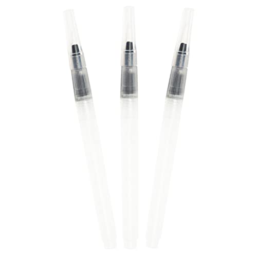 HEALSOPTHY 3Stücke Teiliges Wasserpinsel mit Wasserreservoir Nachfüllbare Malstifte für Aquarellfarben Vielseitige Pinsel für Malerei und Kalligraphie Unterwegs HEALSOPTHY 3Stücke Teiliges Wasserpinsel mit Wasserreservoir Nachfüllbare Malstifte für Aquarellfarben Vielseitige Pinsel für Malerei und Kalligraphie Unterwegs von HEALSOPTHY