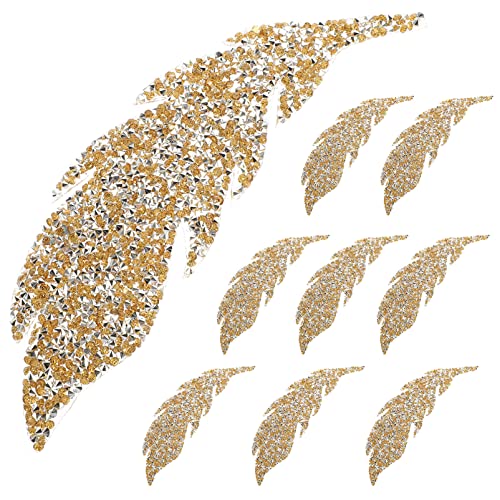 HEALSOPTHY 4 Paare Rhinestone Patches Dekorative Aufnäher für Kleidung Hüte und Taschen Wasserfeste Selbstklebende Stoffapplikationen mit Feinen Details für Diy Projekte HEALSOPTHY 4 Paare Rhinestone Patches Dekorative Aufnäher für Kleidung Hüte und Taschen Wasserfeste Selbstklebende Stoffapplikationen mit Feinen Details für Diy Projekte von HEALSOPTHY