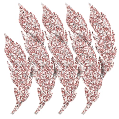 HEALSOPTHY 4 Paare Wasserdichte Stoffpatches mit Strasssteinen Dekorative Aufnäher für Kleidung Taschen und Hüte für Diy Projekte und Persönliche Accessoires HEALSOPTHY 4 Paare Wasserdichte Stoffpatches mit Strasssteinen Dekorative Aufnäher für Kleidung Taschen und Hüte für Diy Projekte und Persönliche Accessoires von HEALSOPTHY