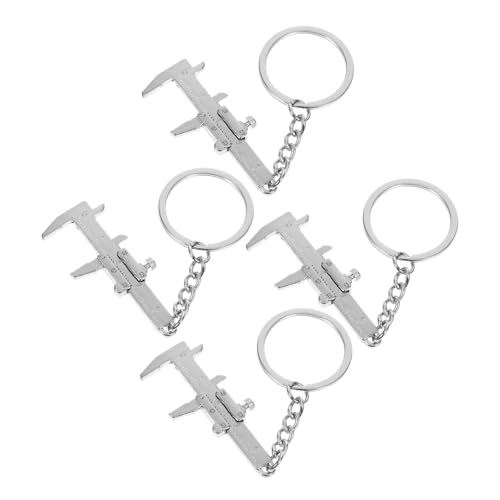 HEALSOPTHY 4 Stck Mini Messschieber Schlüsselanhänger aus Robustem Zinklegierung Metall Tragbares Präzises Messwerkzeug als Praktischer Anhänger Geeignet für Schlüsselbund und HEALSOPTHY 4 Stck Mini Messschieber Schlüsselanhänger aus Robustem Zinklegierung Metall Tragbares Präzises Messwerkzeug als Praktischer Anhänger Geeignet für Schlüsselbund und von HEALSOPTHY