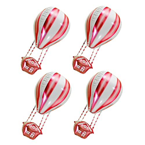 HEALSOPTHY 4 Stück Heißluftballon Aluminium Folienballons für Geburtstagsfeiern Duschen und Hochzeiten Dekoration für Kinderpartys und Besondere Anlässe HEALSOPTHY 4 Stück Heißluftballon Aluminium Folienballons für Geburtstagsfeiern Duschen und Hochzeiten Dekoration für Kinderpartys und Besondere Anlässe von HEALSOPTHY