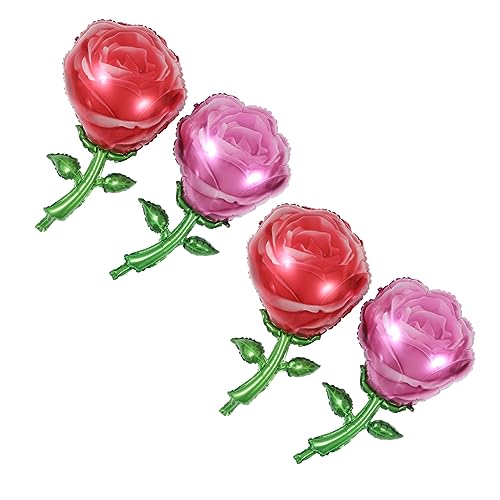 HEALSOPTHY 4 Stück Rosenballon Partydekorationen Pastell Luftballons dekorativ hochzeitsballons hochzeitsluftballons partyballons Blumenfolienballons Geburtstagsfeier Ballon Aluminiumfolie HEALSOPTHY 4 Stück Rosenballon Partydekorationen Pastell Luftballons dekorativ hochzeitsballons hochzeitsluftballons partyballons Blumenfolienballons Geburtstagsfeier Ballon Aluminiumfolie von HEALSOPTHY