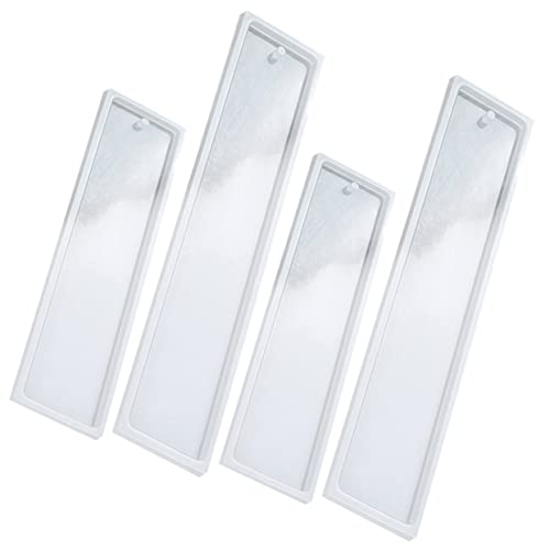 HEALSOPTHY 4 Stück Teiliges DIY Silikon Buchzeichen Mold Set Oblong Epoxidharz Silikonformen für Kreative Buchzeichen für Bastelprojekte für DIY HEALSOPTHY 4 Stück Teiliges DIY Silikon Buchzeichen Mold Set Oblong Epoxidharz Silikonformen für Kreative Buchzeichen für Bastelprojekte für DIY von HEALSOPTHY