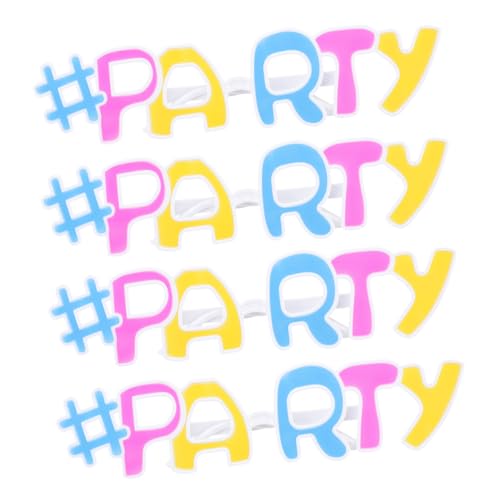 HEALSOPTHY 4 Stück Teiliges Lustige Foto Booth Brillen Partybrillen für Erwachsene für Hochzeiten Geburtstagsfeiern Neujahr und Besondere Anlässe HEALSOPTHY 4 Stück Teiliges Lustige Foto Booth Brillen Partybrillen für Erwachsene für Hochzeiten Geburtstagsfeiern Neujahr und Besondere Anlässe von HEALSOPTHY