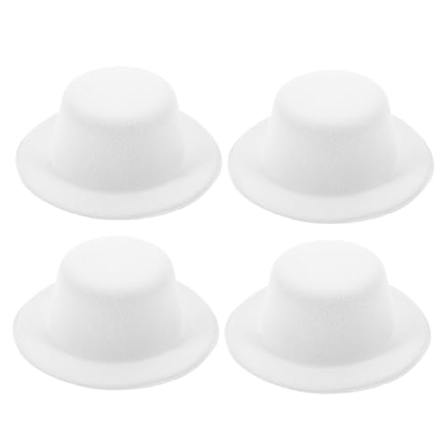 HEALSOPTHY 4 Stück Teiliges Puppenhut Weiß DIY Handgemachte Hüte für Puppen Festliche Schneemann und Clown Dekoration Leichtes Puppenkleid Accessoire für Bastelprojekte HEALSOPTHY 4 Stück Teiliges Puppenhut Weiß DIY Handgemachte Hüte für Puppen Festliche Schneemann und Clown Dekoration Leichtes Puppenkleid Accessoire für Bastelprojekte von HEALSOPTHY