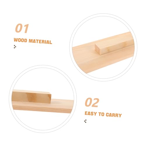 HEALSOPTHY 4 Stück Teiliges Rechteckiges Seifenformen-holzdeckel- Staubdicht Passgenau für Seifenherstellung Einsetzbar für Diy-kerzen Harz Schützt Seife Beim Aushärten Zubehör für von HEALSOPTHY