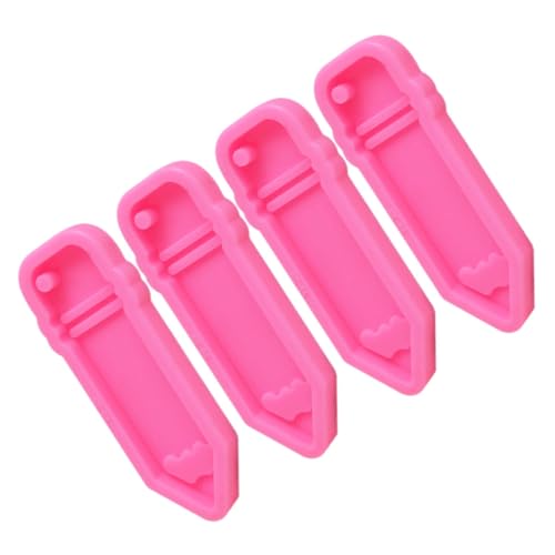HEALSOPTHY 4 Stück Teiliges Silikon Gießform Bleistift Schlüsselanhänger Anhängerformen Flexibel Wiederverwendbar Antihaftbeschichtet für DIY Schmuckherstellung und Bastelarbeiten HEALSOPTHY 4 Stück Teiliges Silikon Gießform Bleistift Schlüsselanhänger Anhängerformen Flexibel Wiederverwendbar Antihaftbeschichtet für DIY Schmuckherstellung und Bastelarbeiten von HEALSOPTHY