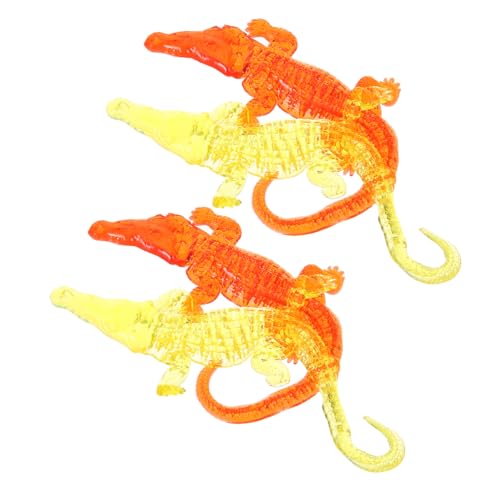 HEALSOPTHY 4 Stück Teiliges Stretchy Gummiechsen Stressabbau Druckentlastung Party Lustiges Dehnbares Reptilienmodell Zufälliger Stil HEALSOPTHY 4 Stück Teiliges Stretchy Gummiechsen Stressabbau Druckentlastung Party Lustiges Dehnbares Reptilienmodell Zufälliger Stil von HEALSOPTHY