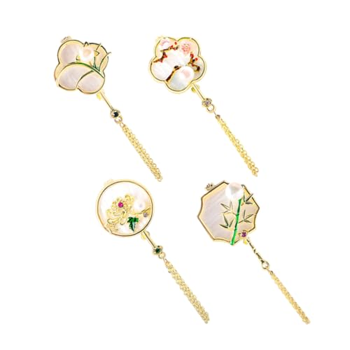HEALSOPTHY 4 Stück Vintage Brosche Kragenkette Brosche Für Frauen Ketten Für Hemden Broschenschmuck Für Frauen Stift Für Frauen Quastenbrosche Damenbroschen Und Anstecknadel Zinklegierung HEALSOPTHY 4 Stück Vintage Brosche Kragenkette Brosche Für Frauen Ketten Für Hemden Broschenschmuck Für Frauen Stift Für Frauen Quastenbrosche Damenbroschen Und Anstecknadel Zinklegierung von HEALSOPTHY