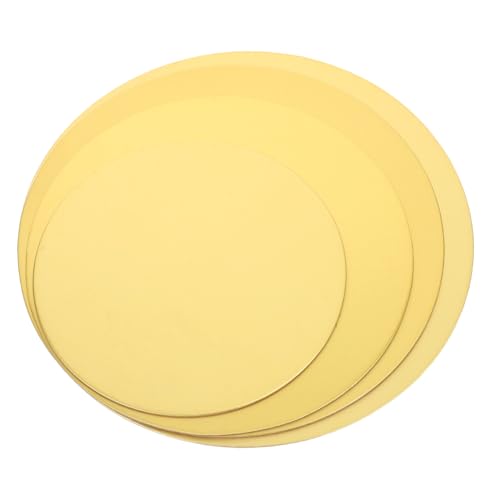 HEALSOPTHY 4-teiliger Mini-tortentellerständer Für Mousse-tortenboden, Ideal Für Die Präsentation Von Torten, Backutensilien Und Hochzeitstortenständer, Geeignet Für Partys Und Feiern von HEALSOPTHY