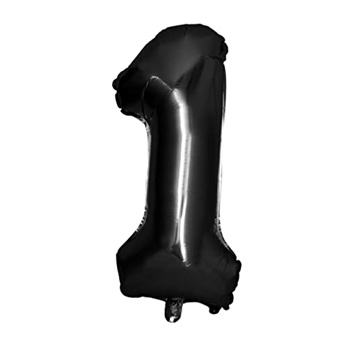 HEALSOPTHY 40 21 Nummernballons schwarz zahlenluftballons zahlenballon party decoration balloon wasserballon ballonie 21 Ballonnummern Ballons Masse hochzeitsdeko Folienballons Partyballons von HEALSOPTHY