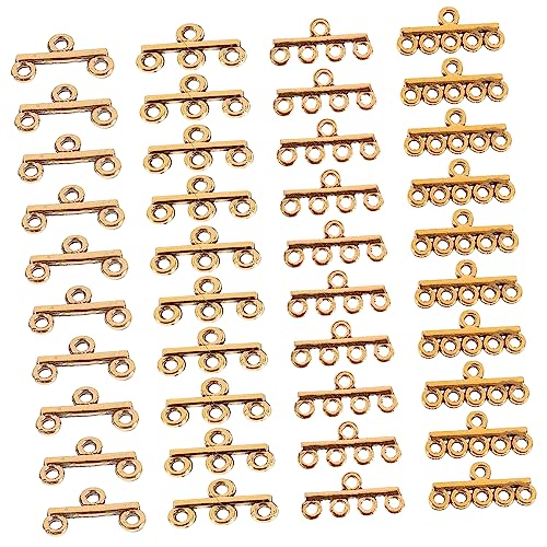 HEALSOPTHY 40 Stück DIY Schmuckverschlüsse für und Armbänder Antike Goldfarbe für Kreative Schmuckgestaltung für DIY Projekte von HEALSOPTHY