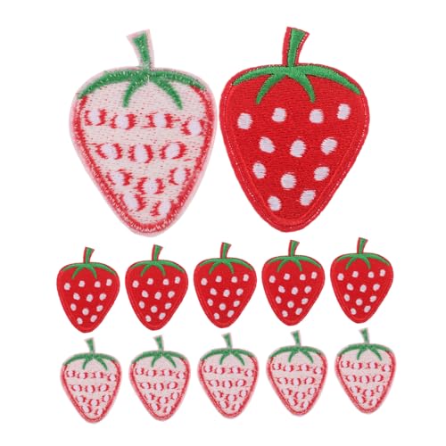 HEALSOPTHY 40 Stück Erdbeer Bügelbilder Gestickte Applikationen Rot Stabile Stoffpatches zum Aufbügeln und Annähen für Kleidung Taschen Hüte DIY Verzierung HEALSOPTHY 40 Stück Erdbeer Bügelbilder Gestickte Applikationen Rot Stabile Stoffpatches zum Aufbügeln und Annähen für Kleidung Taschen Hüte DIY Verzierung von HEALSOPTHY