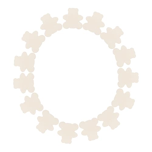 HEALSOPTHY 40 Stück Holz Ausschnitte Unvollendete Diy Holzfiguren Bastelmaterialien für Handgefertigte Dekorationen für Kunstprojekte und Geburtstagsfeiern von HEALSOPTHY