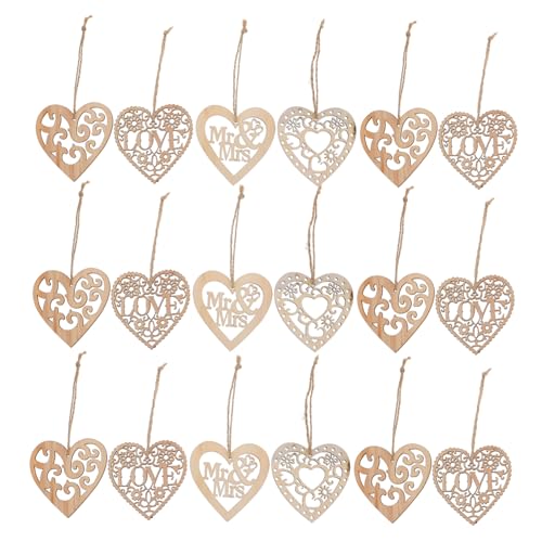 HEALSOPTHY 40 Stück Holzanhänger Ornament Herzform Holzscheibe DIY Holzhandwerk Holzverzierungen Unlackierte Holzscheiben Herz Holzausschnitt Party Dekoration Herzform HEALSOPTHY 40 Stück Holzanhänger Ornament Herzform Holzscheibe DIY Holzhandwerk Holzverzierungen Unlackierte Holzscheiben Herz Holzausschnitt Party Dekoration Herzform von HEALSOPTHY