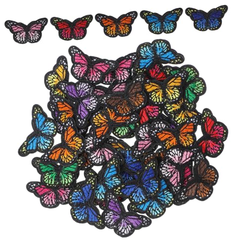 HEALSOPTHY 40 Stück Teiliges Schmetterling Aufnäher Stickerei DIY Bügelapplikationen zum Aufnähen für Kleidung Taschen und Handwerk Bunte Stoffpatches zur Reparatur und Zufällige Farbe HEALSOPTHY 40 Stück Teiliges Schmetterling Aufnäher Stickerei DIY Bügelapplikationen zum Aufnähen für Kleidung Taschen und Handwerk Bunte Stoffpatches zur Reparatur und Zufällige Farbe von HEALSOPTHY