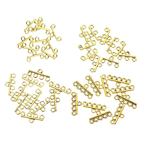 HEALSOPTHY 40 Stück Teiliges Vintage Legierungsanhänger mit Mehrloch Design Langlebige DIY Schmuckverbinder für Armband Halskette Bastelprojekte Leicht und Vielseitig für Schmuckherstellung HEALSOPTHY 40 Stück Teiliges Vintage Legierungsanhänger mit Mehrloch Design Langlebige DIY Schmuckverbinder für Armband Halskette Bastelprojekte Leicht und Vielseitig für Schmuckherstellung von HEALSOPTHY