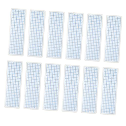 HEALSOPTHY 40 Stück Washi Tape Aufbewahrungskarten Teiliges Plastikkarten für Dekoratives Klebeband Praktische und Tragbare Organizer für Zuhause Büro und Schule mit Runden Ecken Blau von HEALSOPTHY