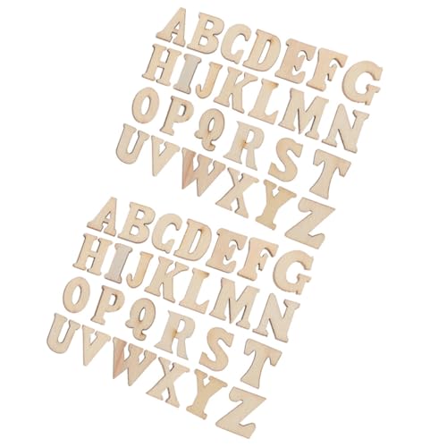 HEALSOPTHY 400 Stück DIY Holzbuchstaben Hohe Natürliche Holz Alphabet Dekoration für Bastelprojekte Wanddeko Partys Kinderzimmer Crafting Zubehör HEALSOPTHY 400 Stück DIY Holzbuchstaben Hohe Natürliche Holz Alphabet Dekoration für Bastelprojekte Wanddeko Partys Kinderzimmer Crafting Zubehör von HEALSOPTHY