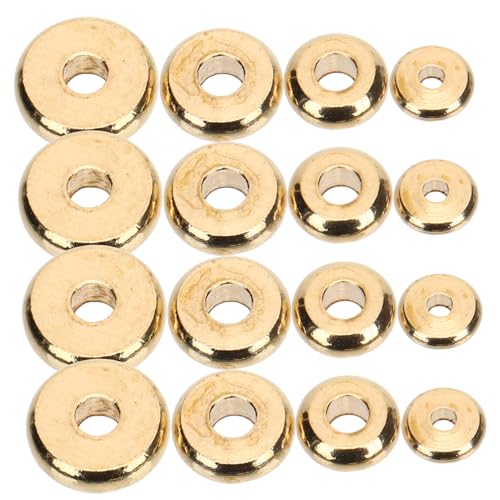 HEALSOPTHY 400 Stück Flache Metallzwischenperlen mit Langlebige Schmuckperlen für DIY Armband Bastelbedarf Bunte Flache Perlen für Kreative Schmuckgestaltung HEALSOPTHY 400 Stück Flache Metallzwischenperlen mit Langlebige Schmuckperlen für DIY Armband Bastelbedarf Bunte Flache Perlen für Kreative Schmuckgestaltung von HEALSOPTHY