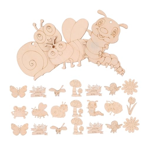 HEALSOPTHY 48 Sätze Teiliges DIY Holzanhänger Unlackierte Holzscheiben für Kindergarten Bastelzubehör Naturbelassene Holzdekoration zum Bemalen Vielseitige Holzformen für Party und HEALSOPTHY 48 Sätze Teiliges DIY Holzanhänger Unlackierte Holzscheiben für Kindergarten Bastelzubehör Naturbelassene Holzdekoration zum Bemalen Vielseitige Holzformen für Party und von HEALSOPTHY