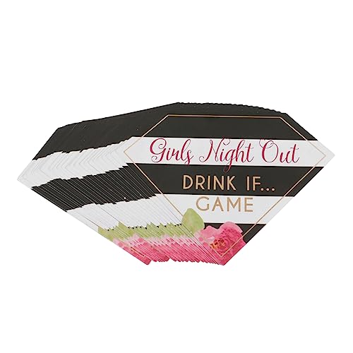 HEALSOPTHY 48 Stück Spielkarten Bachelorette Party Games gruppenspiele hochzeitspiel unterhaltungsspiele Gry planszowe Party-Trinkkarten Junggesellenabschied liefert beschichtetes Papier von HEALSOPTHY