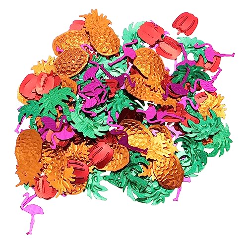HEALSOPTHY 5 Packungen Hawaiian Party Konfetti Set Sommerdekoration mit Flamingo Ananas Chili für Geburtstagsfeiern Tischdeko Einladungen und HEALSOPTHY 5 Packungen Hawaiian Party Konfetti Set Sommerdekoration mit Flamingo Ananas Chili für Geburtstagsfeiern Tischdeko Einladungen und von HEALSOPTHY